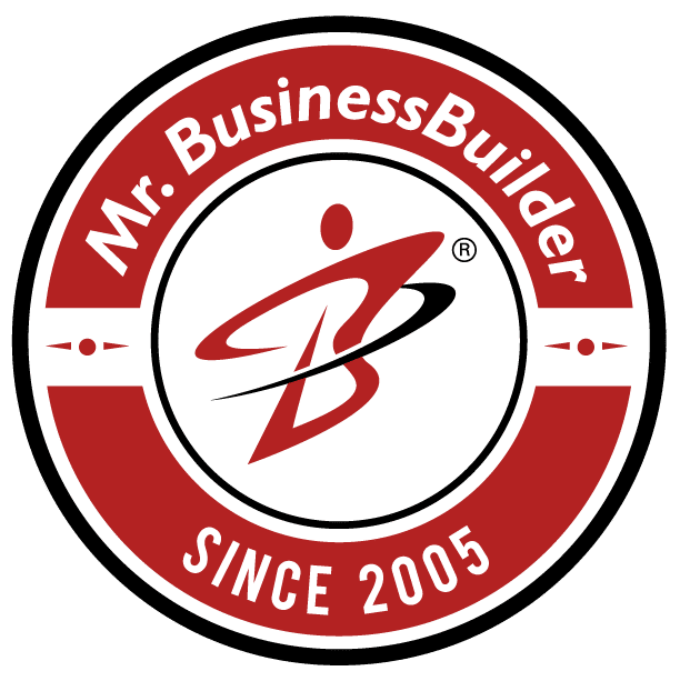 Mr. BusinessBuilder logo – Website design and SEO services in Helena, Montana.