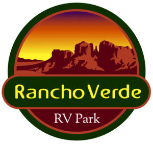 Rancho Verde RV Park logo design