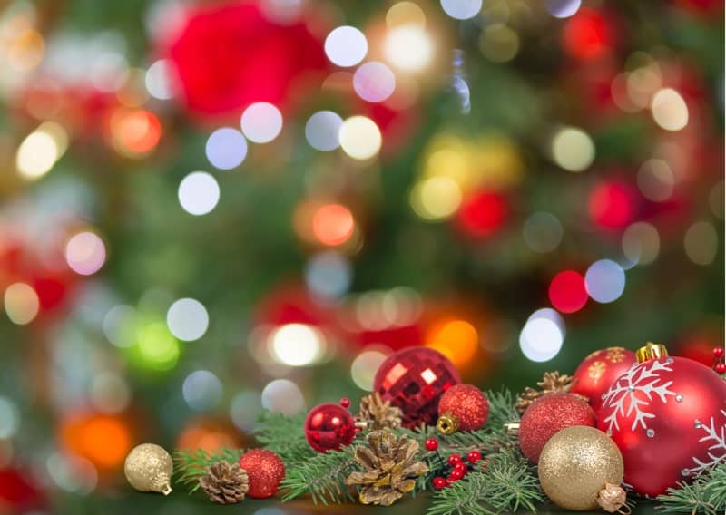 Christmas holiday background representing Mr. BusinessBuilder in Helena, Montana