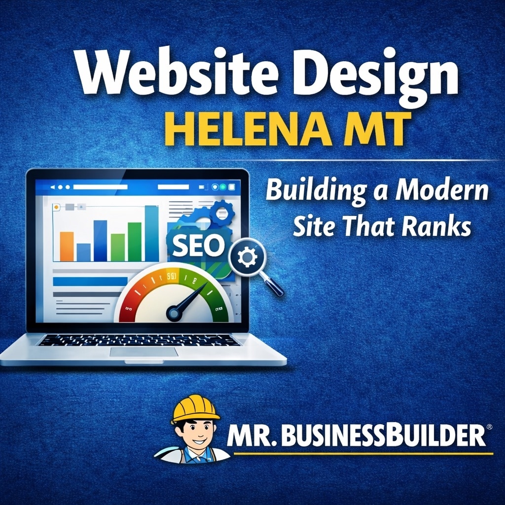 ebsite Design Helena MT – professional web design and SEO services for Montana small businesses by Mr. BusinessBuilder.